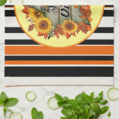 秋の美しいトレンディー感謝祭コレクション キッチンタオル (折り畳み)