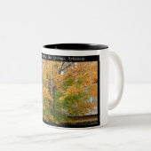 秋の美しいホット春アーカンソーのアパレルギフト ツートーンマグカップ (正面右)