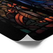 秋の美しいポスター ポスター (角)