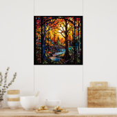 秋の美しいポスター ポスター (キッチン)