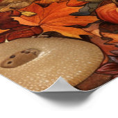 秋の美しいポスター ポスター (角)