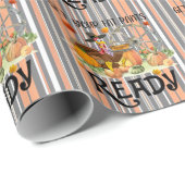 秋の美しい感謝祭モダンコレクション ラッピングペーパー (ロールコーナー)