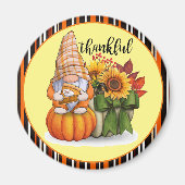 秋の美しい感謝祭人気があるコレクション マグネット (正面)