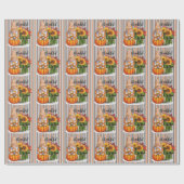 秋の美しい感謝祭人気があるコレクション ラッピングペーパー (フラット)