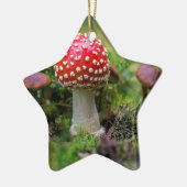 秋の美しい セラミックオーナメント (左)