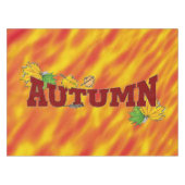 秋の美しい- テーブルクロス (正面(横))