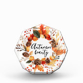 秋の美しい フォトブロック (正面)