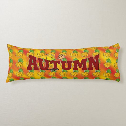 秋の美しい- ボディピロー (正面)