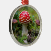 秋の美しい メタルオーナメント (右)