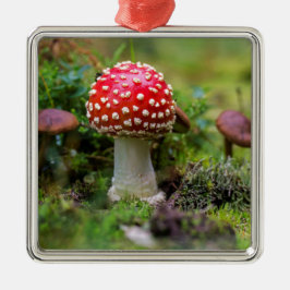 秋の美しい メタルオーナメント