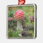 秋の美しい メタルオーナメント (左)