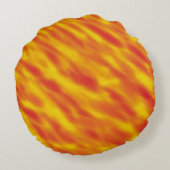 秋の美しい- ラウンドクッション (裏面)