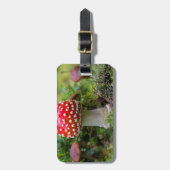 秋の美しい ラゲッジタグ (正面縦)