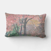 秋の美しい ランバークッション (裏面)