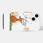 秋の美しい iPhoneケース (裏面横)