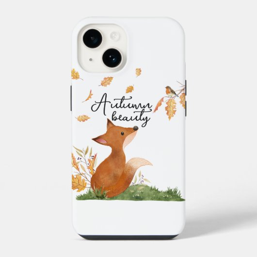 秋の美しい iPhoneケース (裏面)