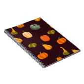 秋の美しさとカラフル ノートブック (右側)