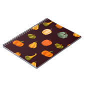 秋の美しさとカラフル ノートブック (左側)