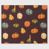 秋の美しさとカラフル ラッピングペーパー (フラット)