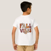 秋の美学コージー秋Tシャツ Tシャツ (裏面フル)