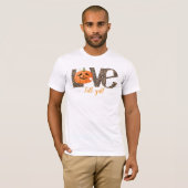 秋の美学コージー秋Tシャツ Tシャツ (正面フル)