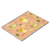 秋の美食 ノートブック (左側)