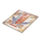 秋の羽 タイル (側面)