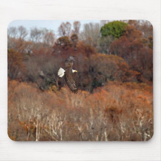 秋の翼 マウスパッド (正面)