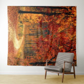 秋の背景 タペストリー (インサイチュ(横))