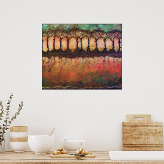 秋の脾 ポスター (キッチン)