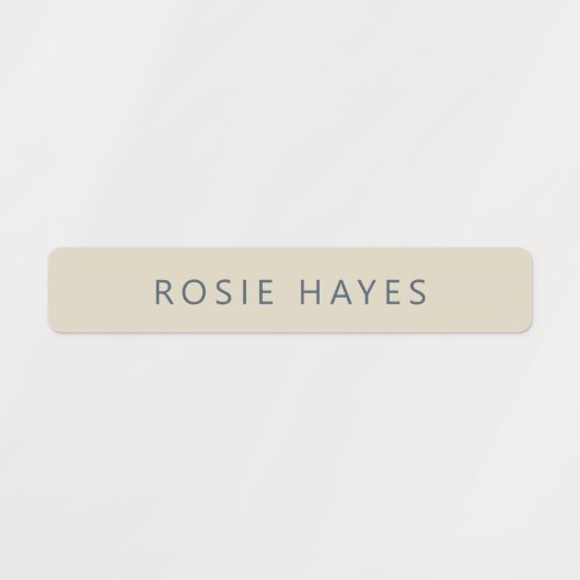 秋の自然色名 ラベル (デザイン2)