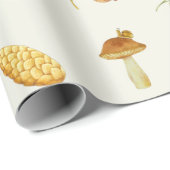 秋の自然・林業の贈り物 ラッピングペーパー (ロールコーナー)