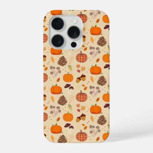  秋の自然 iPhoneケース (裏面)