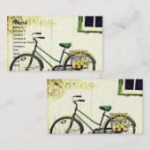 秋の自転車の歌 名刺 (正面/裏面)