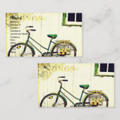 秋の自転車の歌 名刺 (正面/裏面)