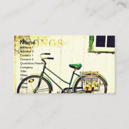 秋の自転車の歌 名刺