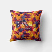 秋の至福紅葉 | コージーホームデコール クッション (裏面)