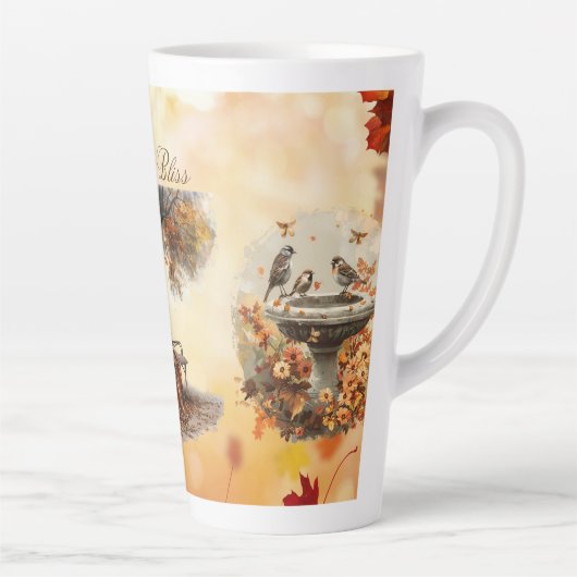 秋の至福 カフェラテマグ (右)