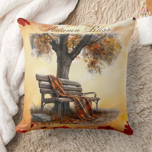 秋の至福 クッション (ブランケット)