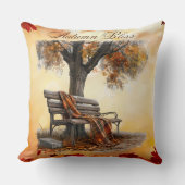 秋の至福 クッション (正面)