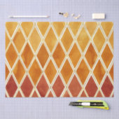 秋の色と金ゴールド  薄葉紙 (クラフト)