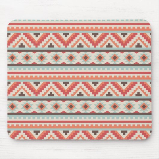 秋の色のパターン マウスパッド (正面)