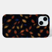 秋の色の抽象芸術パターン Case-Mate iPhoneケース (裏面 (横))