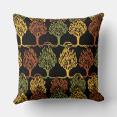 秋の色の木 クッション (裏面)