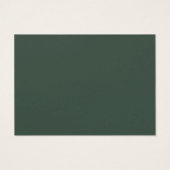 秋の色の結婚式の引き出物ラベル (裏面)