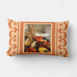 秋の色の花 – ランバークッション