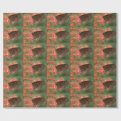 秋の色の蝶 ラッピングペーパー (フラット)