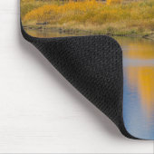 秋の色の《植物》アスペン マウスパッド (コーナー)