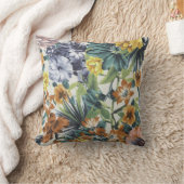 秋の色フローラ クッション (ブランケット)