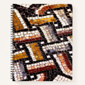 秋の色モザイク ノートブック (正面)